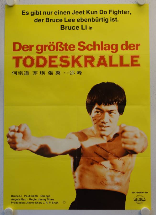Der grösste Schlag der Todeskralle originales deutsches Filmplakat